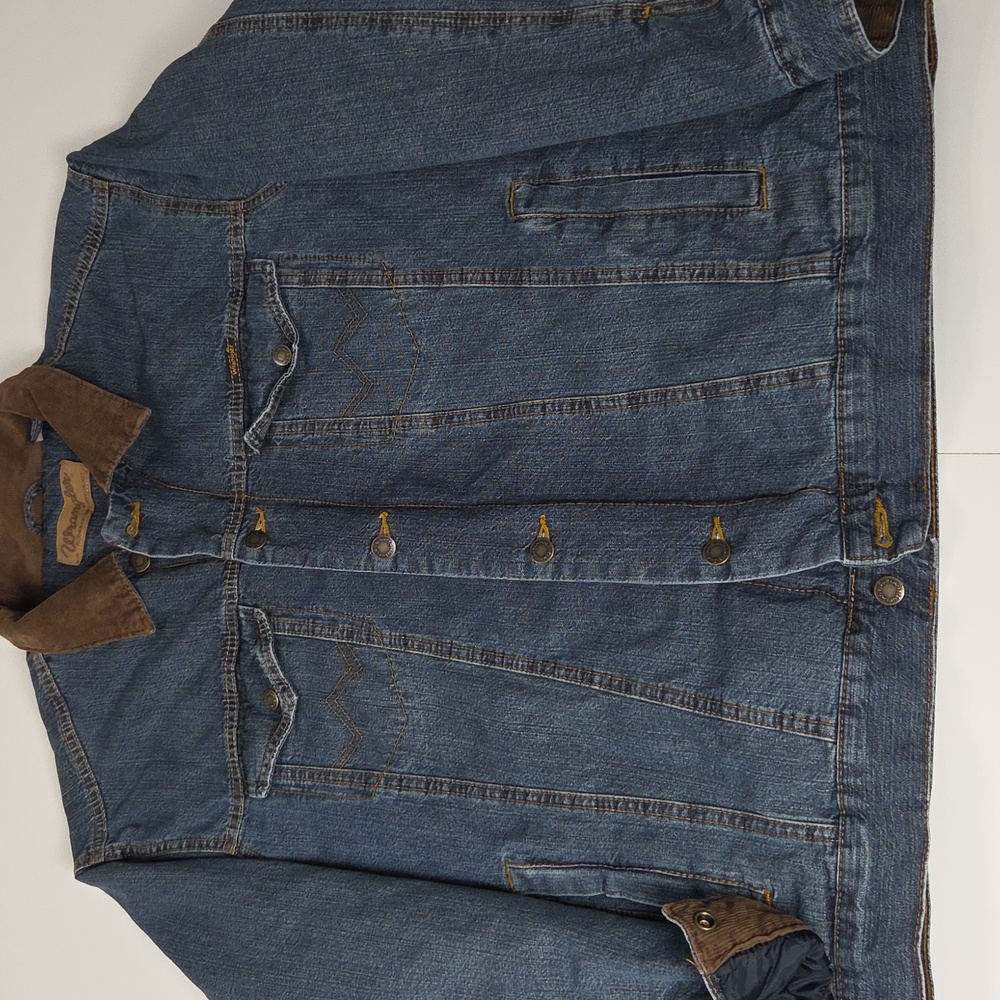 Wrangler Blanket Lined Denim Western Jacket